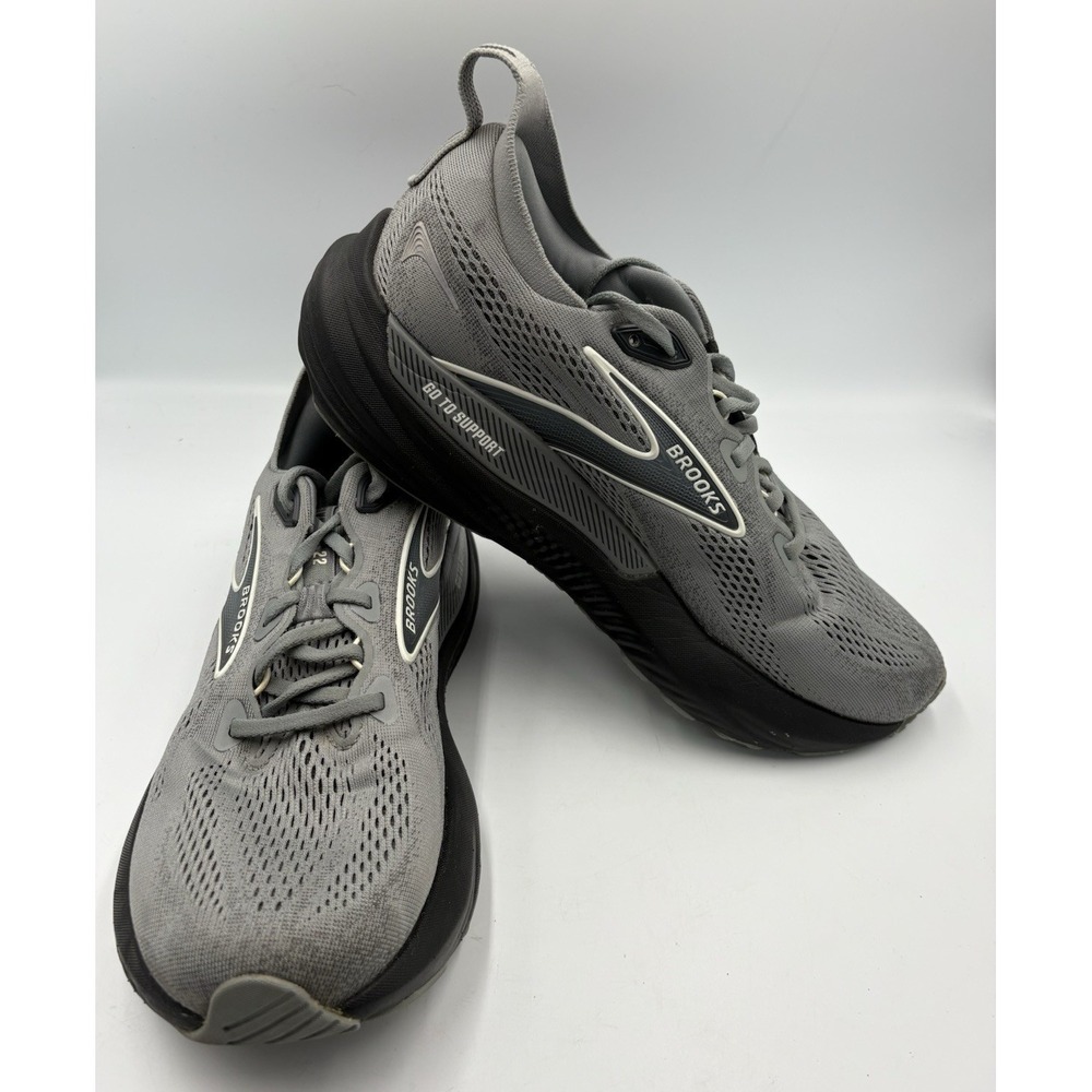 Brooks Glycerin GTS 22 Men's Primer Grey/Ebony Low Top Lace-Up 110446-1D-078